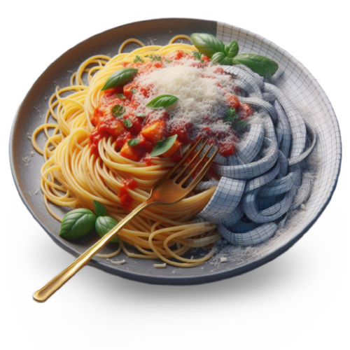 The augmented reality of spaghetti