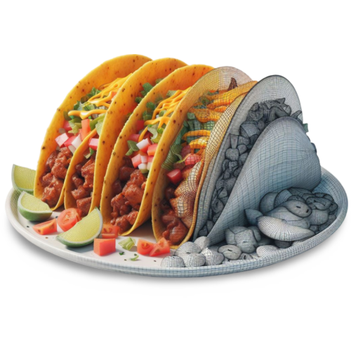 The augmented reality of taco